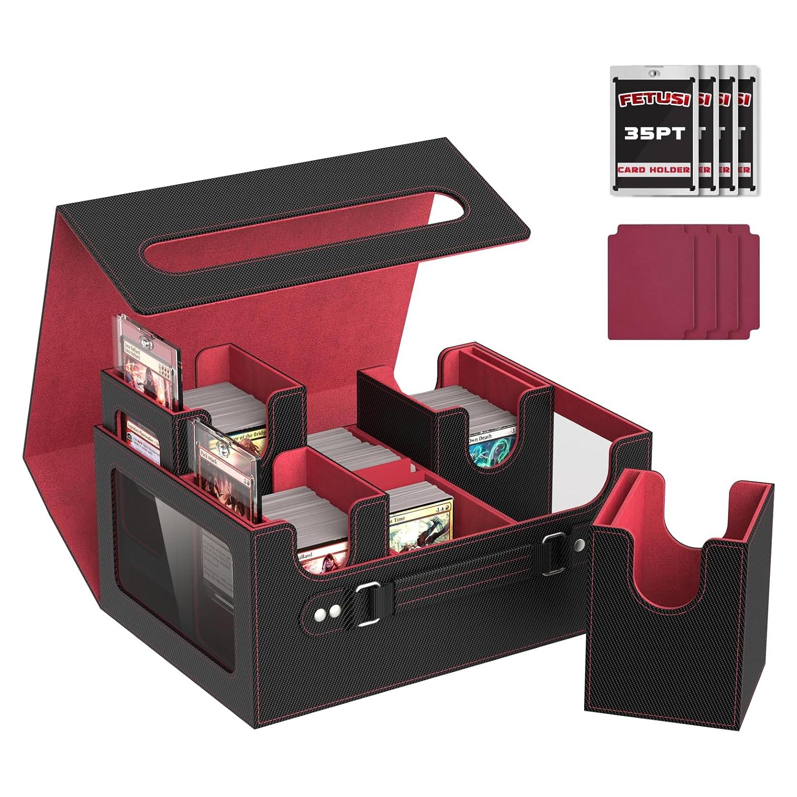 Caja de Barajas MTG FETUSI 4 en 1 para 400+ Cartas