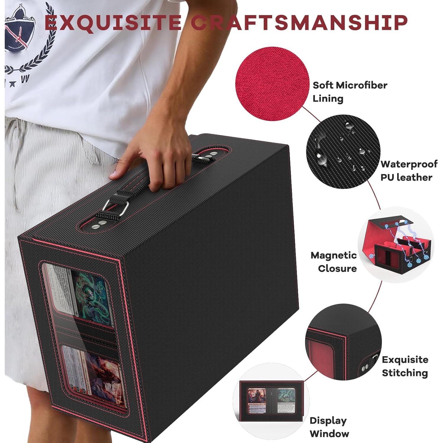 Caja de Barajas MTG FETUSI 4 en 1 para 400+ Cartas