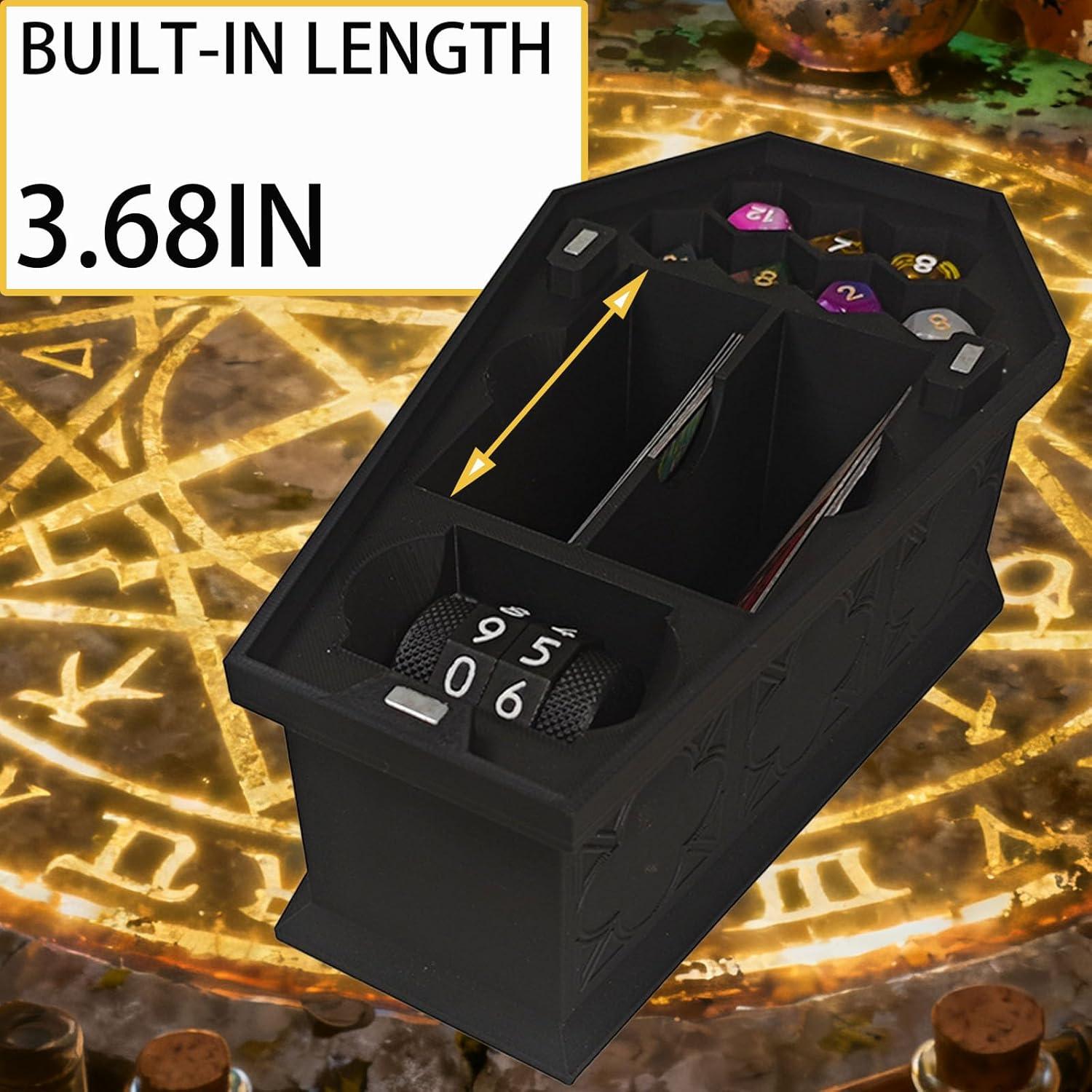 Caja de Barajas MTG TCGADVN Gótica para 100 Cartas