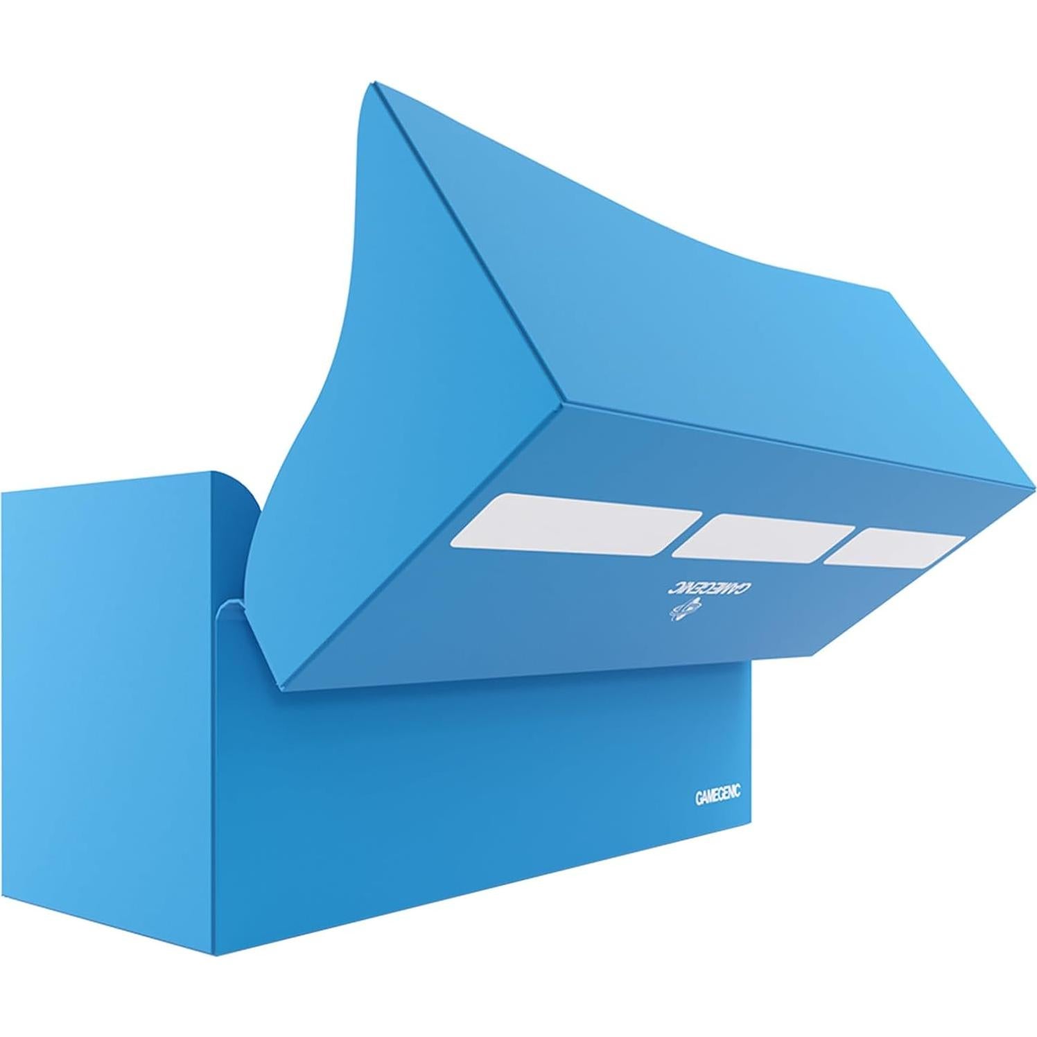 Gamegenic Triple Deck Holder 300+ XL Azul - Almacenamiento para 3 Mazos