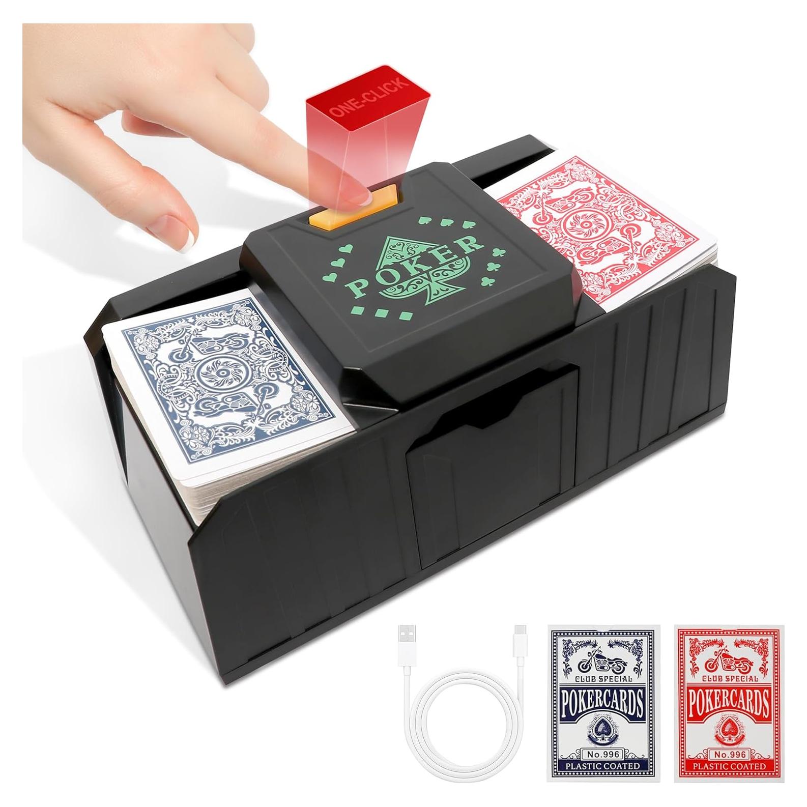 Barajador Automático FONBEAR 2 Barajas Silencioso USB