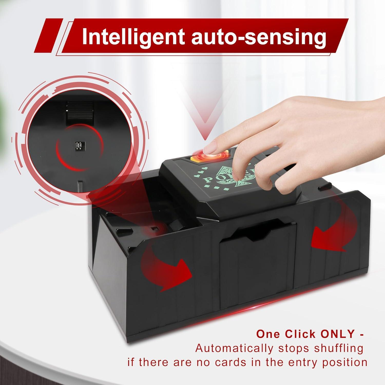 Barajador Automático FONBEAR 2 Barajas Silencioso USB