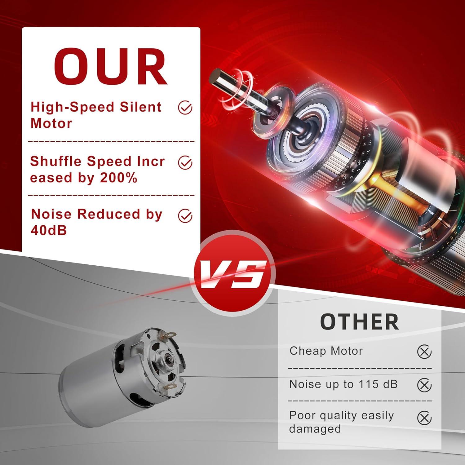 Barajador Automático FONBEAR 2 Barajas Silencioso USB