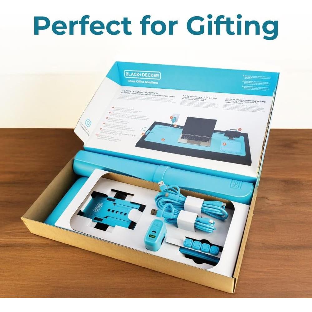 Kit de Oficina en Casa BLACK+DECKER 7 Piezas Ergonomico