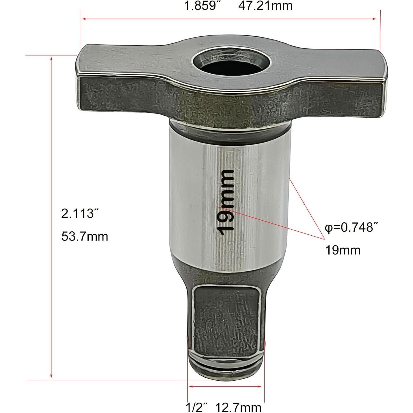 Kit Reemplazo KIMGU N415875 para Llave Impacto DeWALT 1/2"