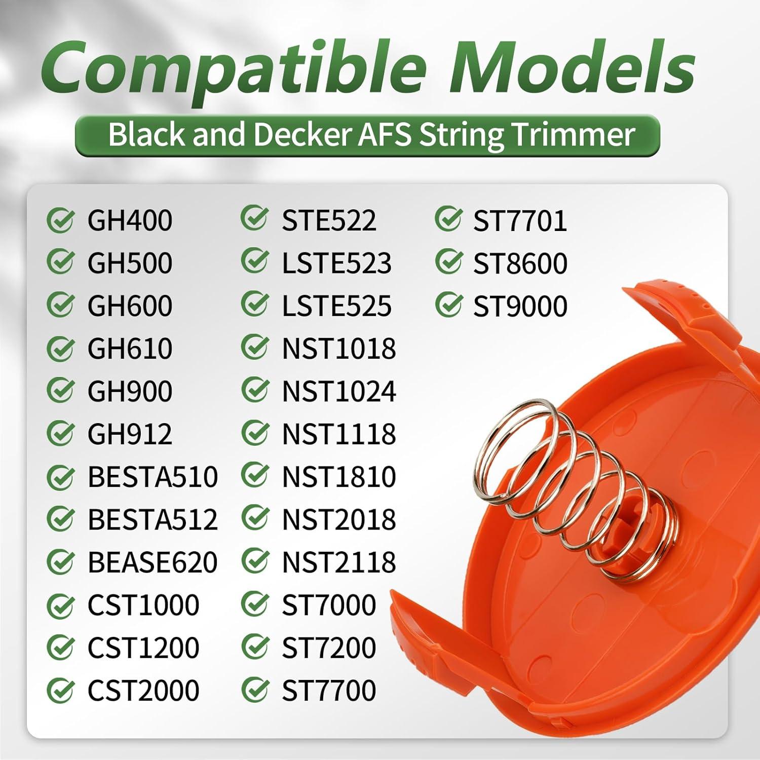 Tapa y resorte de repuesto Tecreddy RC100P para desmalezadora