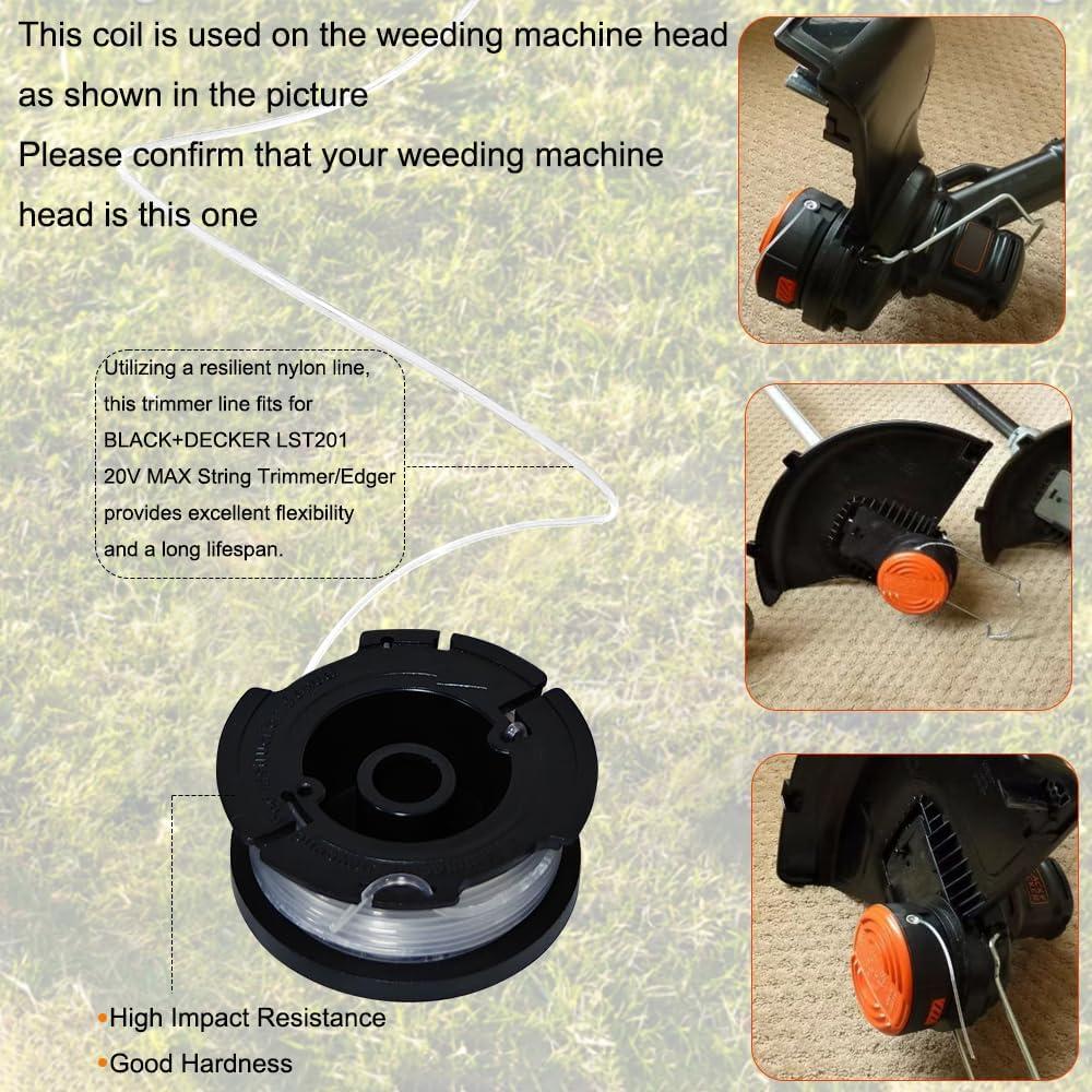 Bobina de Reemplazo AF1003ZP Black Decker para Desmalezadora