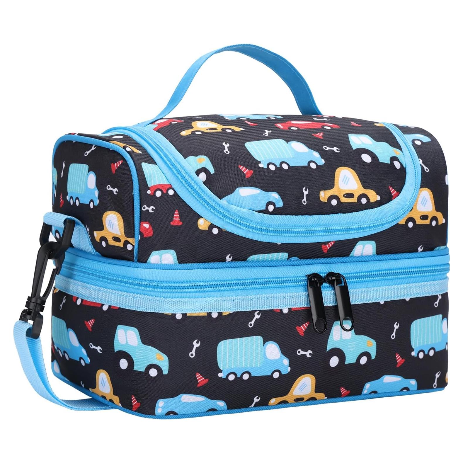 Bolsa de Almuerzo Kasqo 6.5L Térmica Doble Compartimento Niños