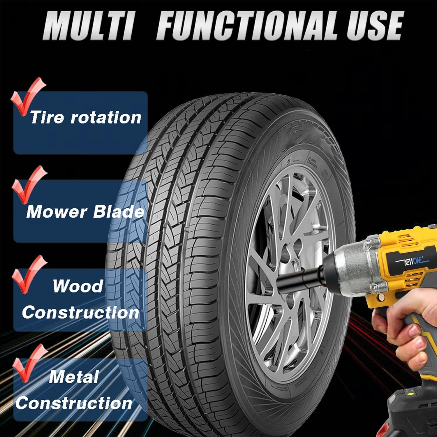 Llave de impacto sin cable NEWONE 20V 500N.m 2.63kg