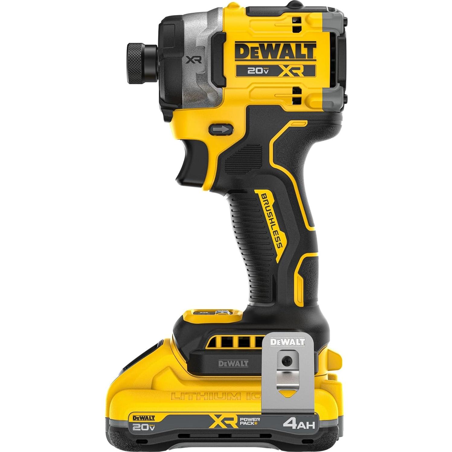 Destornillador de Impacto Inalámbrico DEWALT 20V MAX 3 Velocidades