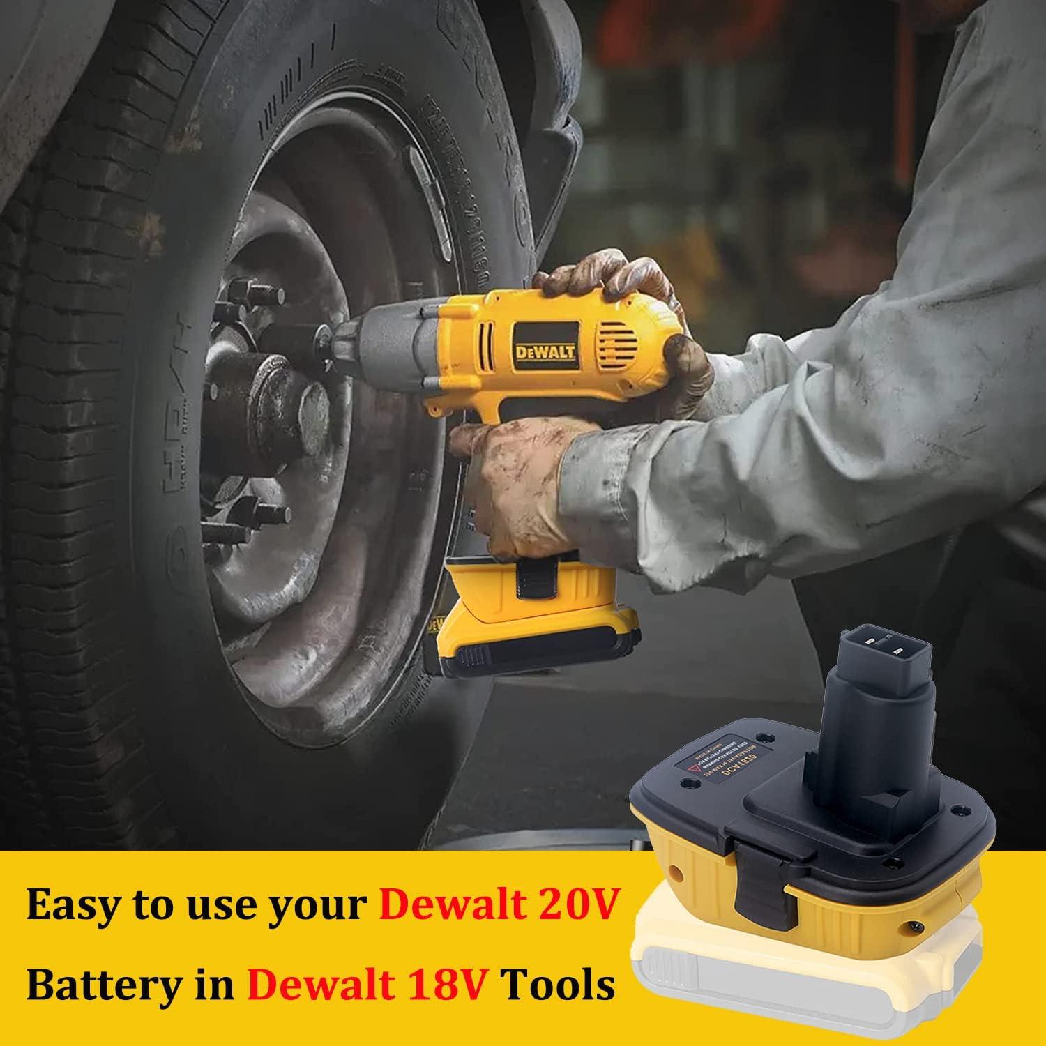 Adaptador DCA1820 Dewalt 18V a 20V - 2 Paquetes