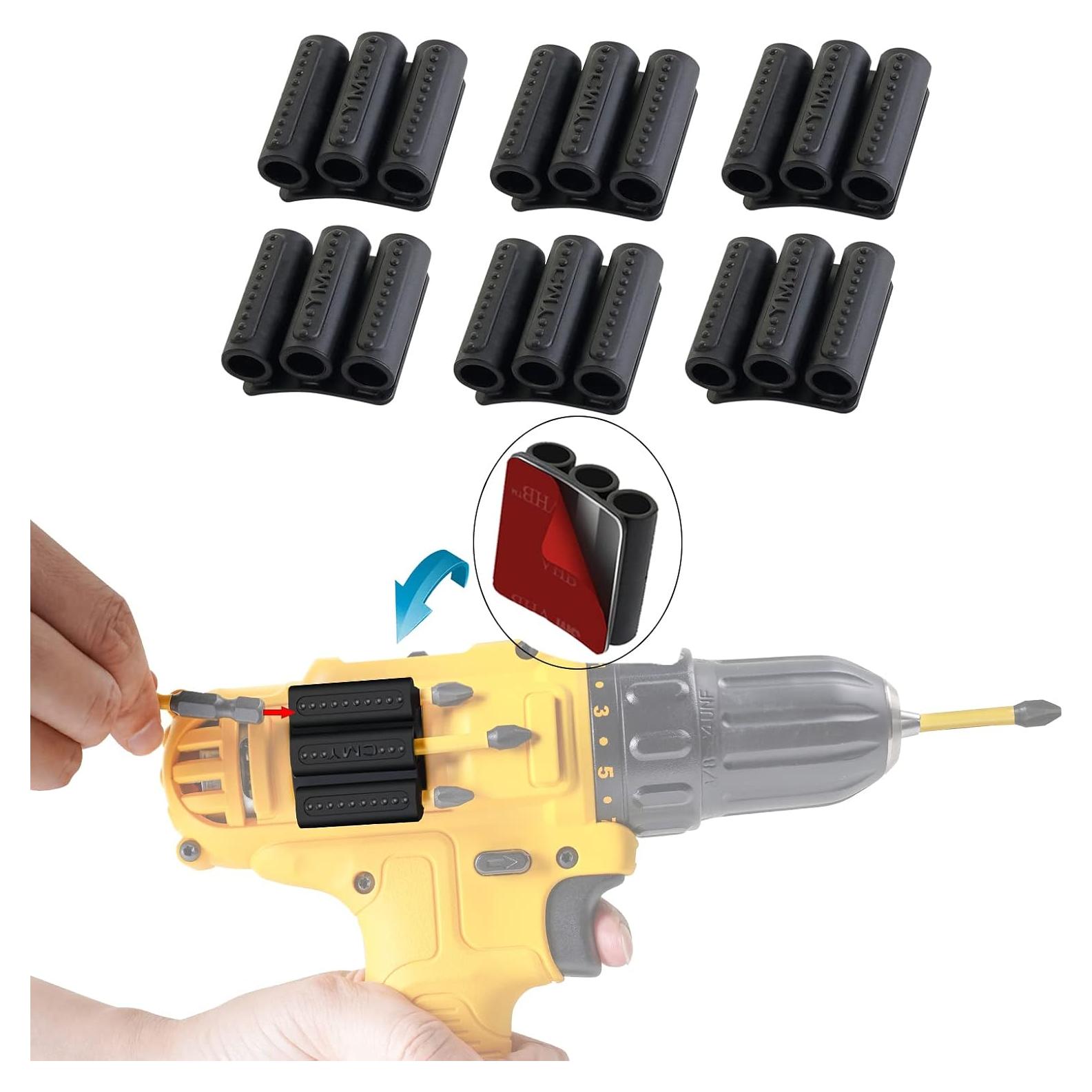 Soporte de Brocas para Taladro HAIHUANG - Paquete de 6 - Nylon