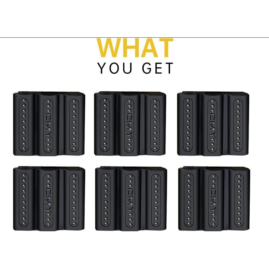 Soporte de Brocas para Taladro HAIHUANG - Paquete de 6 - Nylon