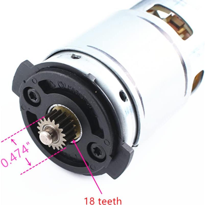 Motor Reemplazo DeWALT DCD771 18V 20V 18 Dientes Kimgu