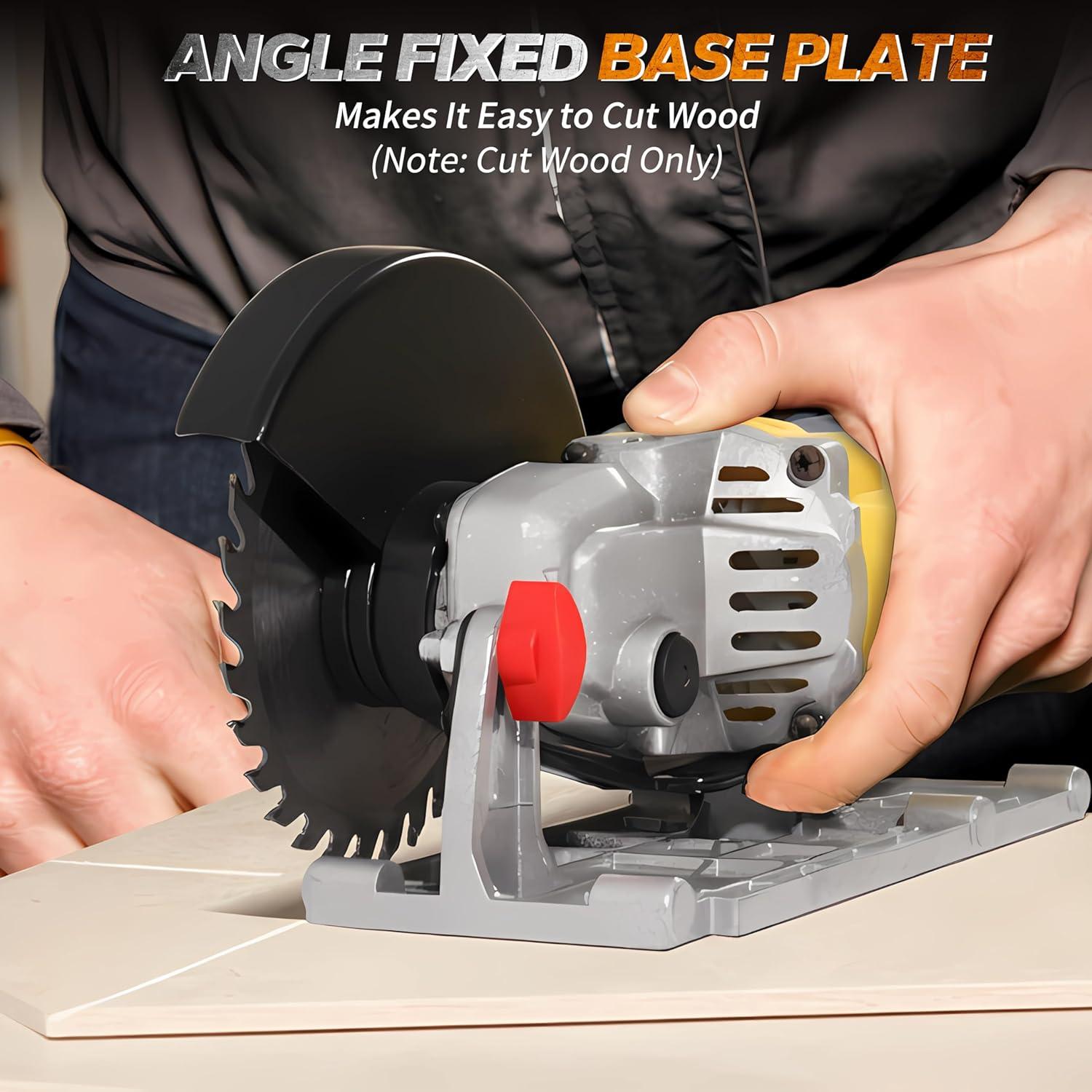 Amoladora Angular Inalámbrica OUBA 20V con 56 Accesorios