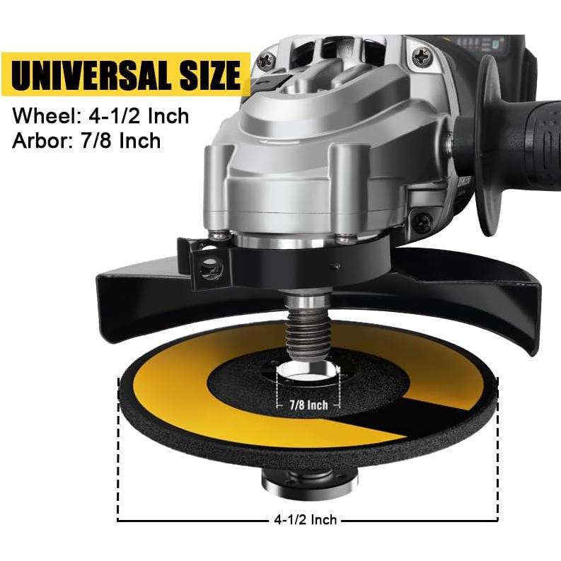 Amoladora Angular Inalámbrica Rueqior 20V MAX 10000 RPM 4.5"