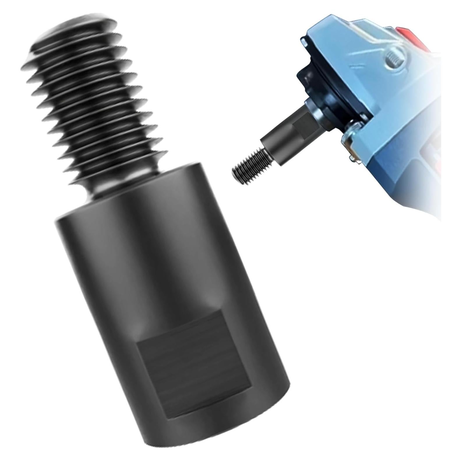 Eje de Extensión de Amoladora Angular 5/8"-11 39mm Aluminio Negro