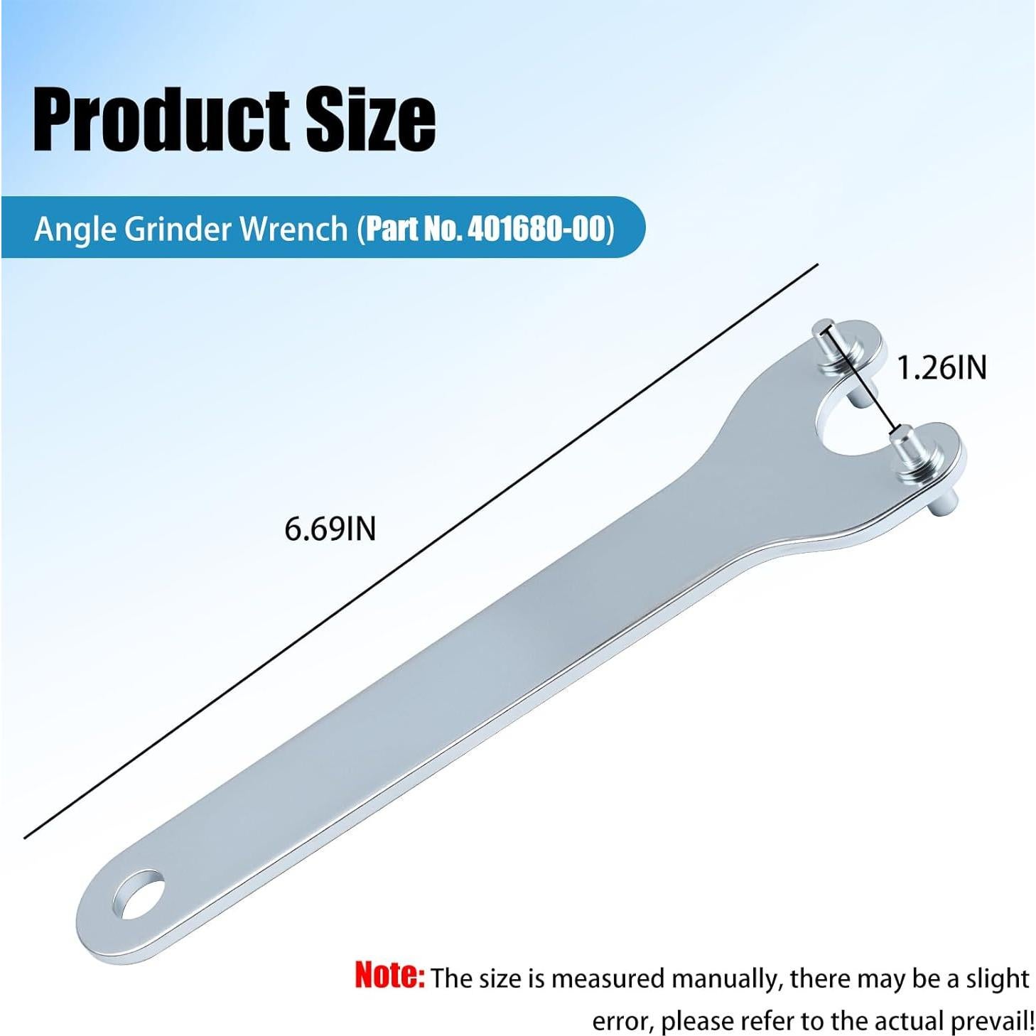Llave de Amoladora UZJYIEYG 401680-00 para DeWALT y Black Decker