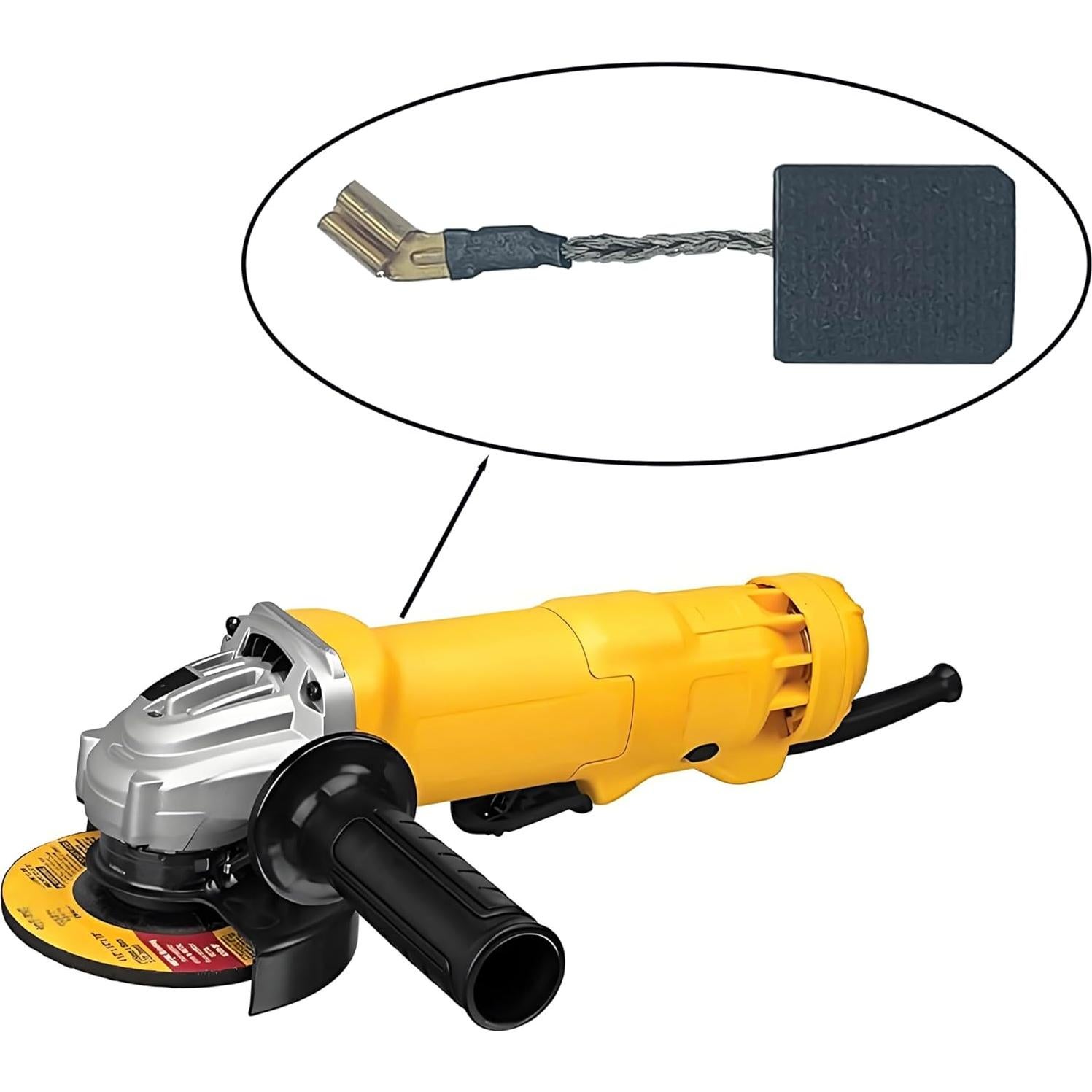 Paquete de 4 Escobillas de Carbón N257540 DeWalt DWE402