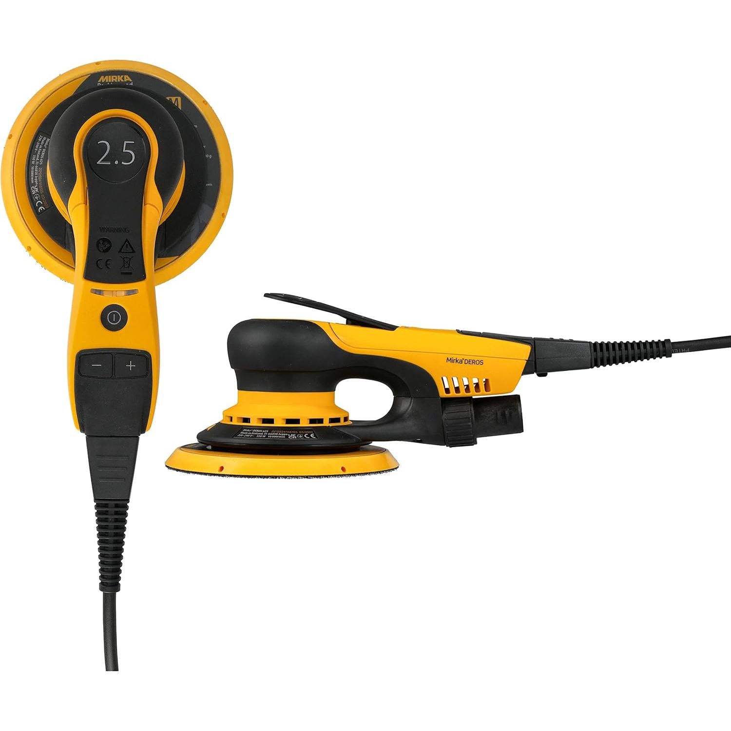 Lijadora Orbital Aleatoria Mirka DEROS 625CV 6" Eléctrica