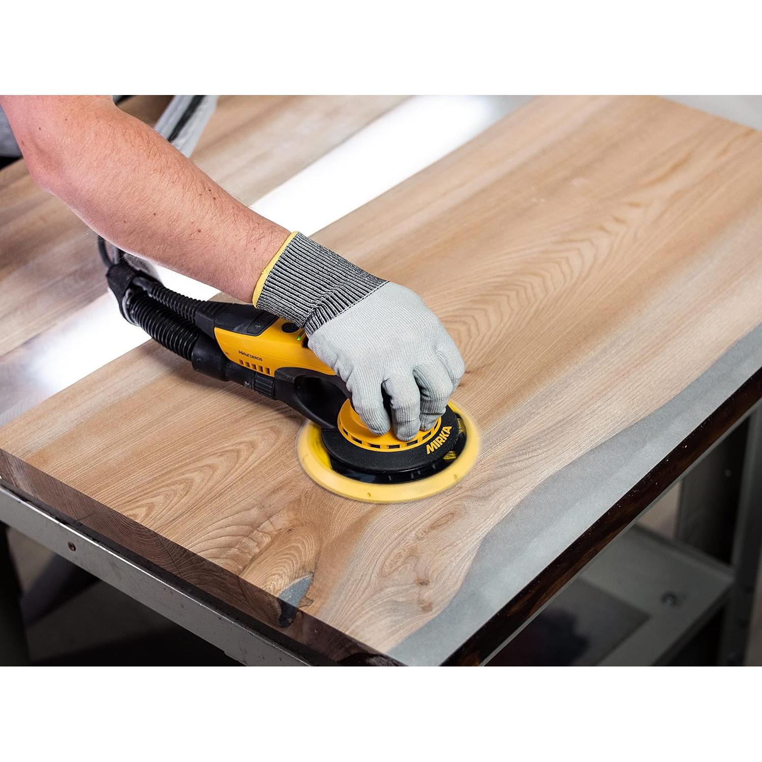 Lijadora Orbital Aleatoria Mirka DEROS 625CV 6" Eléctrica