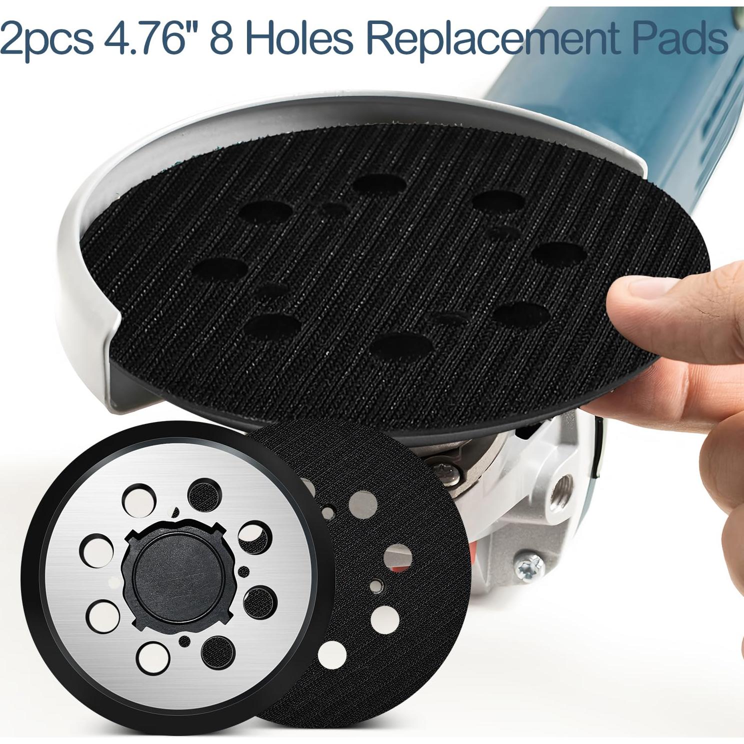 Almohadilla de Lijado 5" Quadafy para Lijadora Dewalt