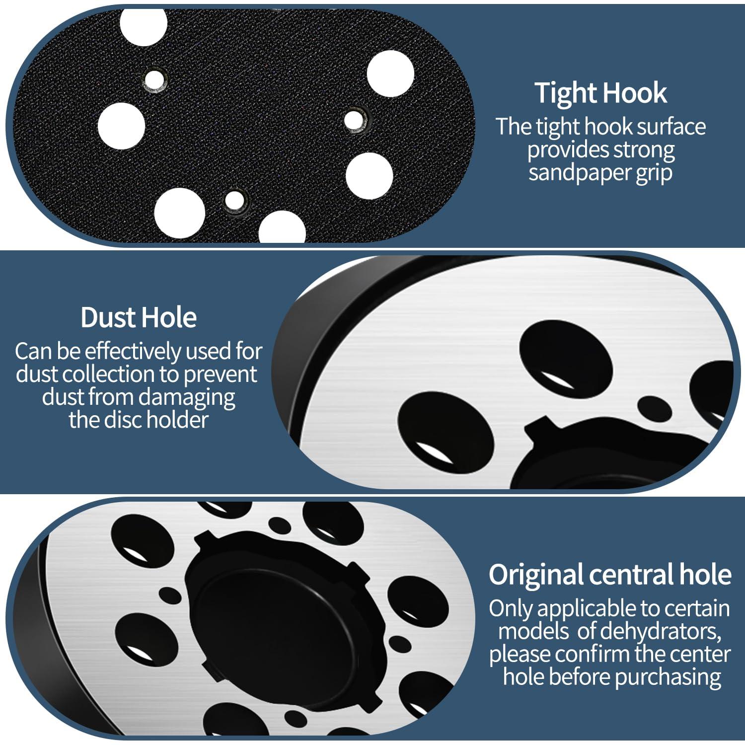 Almohadilla de Lijado 5" Quadafy para Lijadora Dewalt