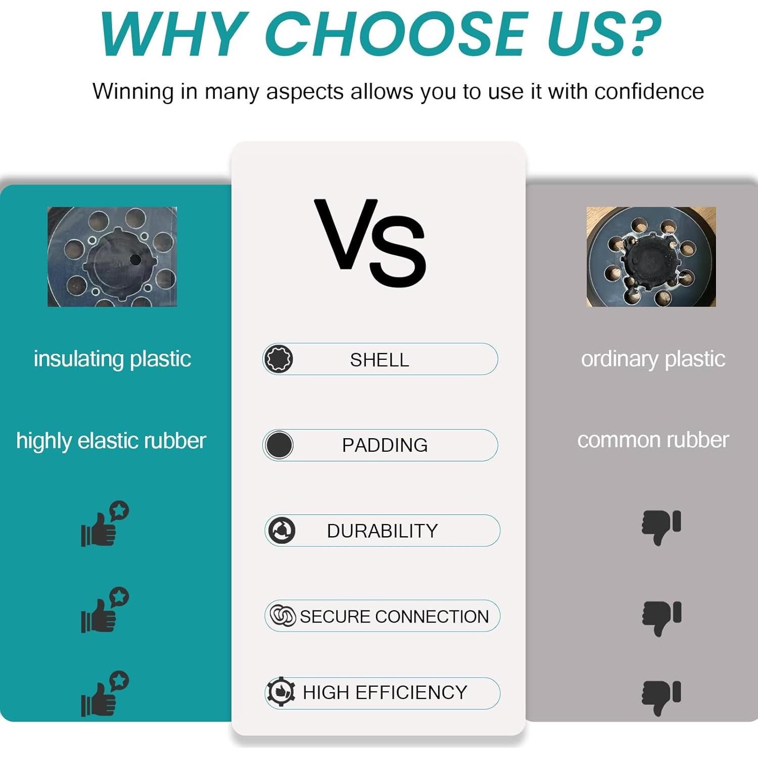 2 Almohadillas de Lijado Dewalt 12.7 cm 8 Agujeros Reemplazo