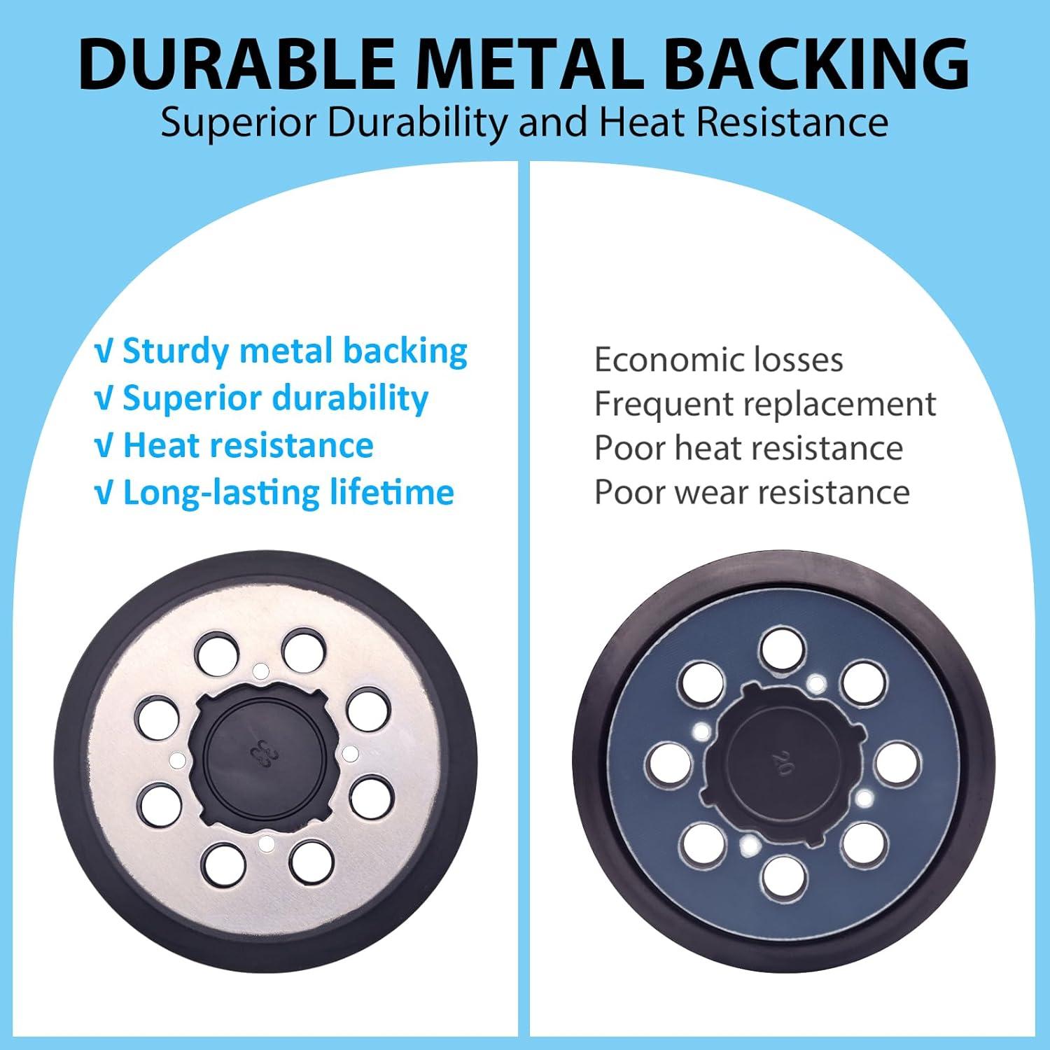 Paquete de 2 Almohadillas de Lijadora DEWALT 5" Reemplazo N329079