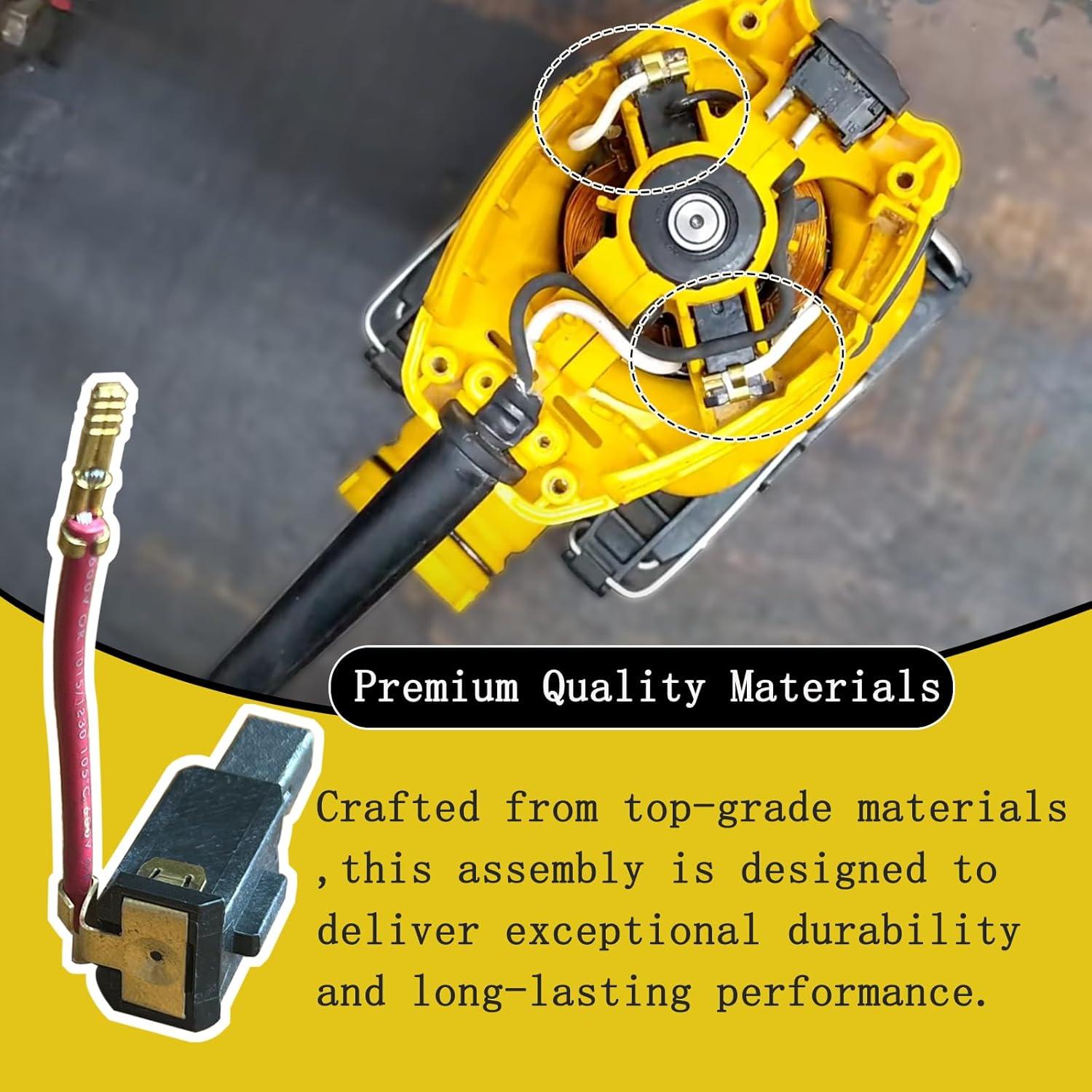 Conjunto de Cepillos de Carbono N292059 para Lijadoras De&Walt