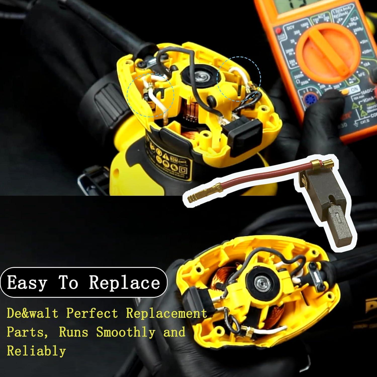 Conjunto de Cepillos de Carbono N292059 para Lijadoras De&Walt