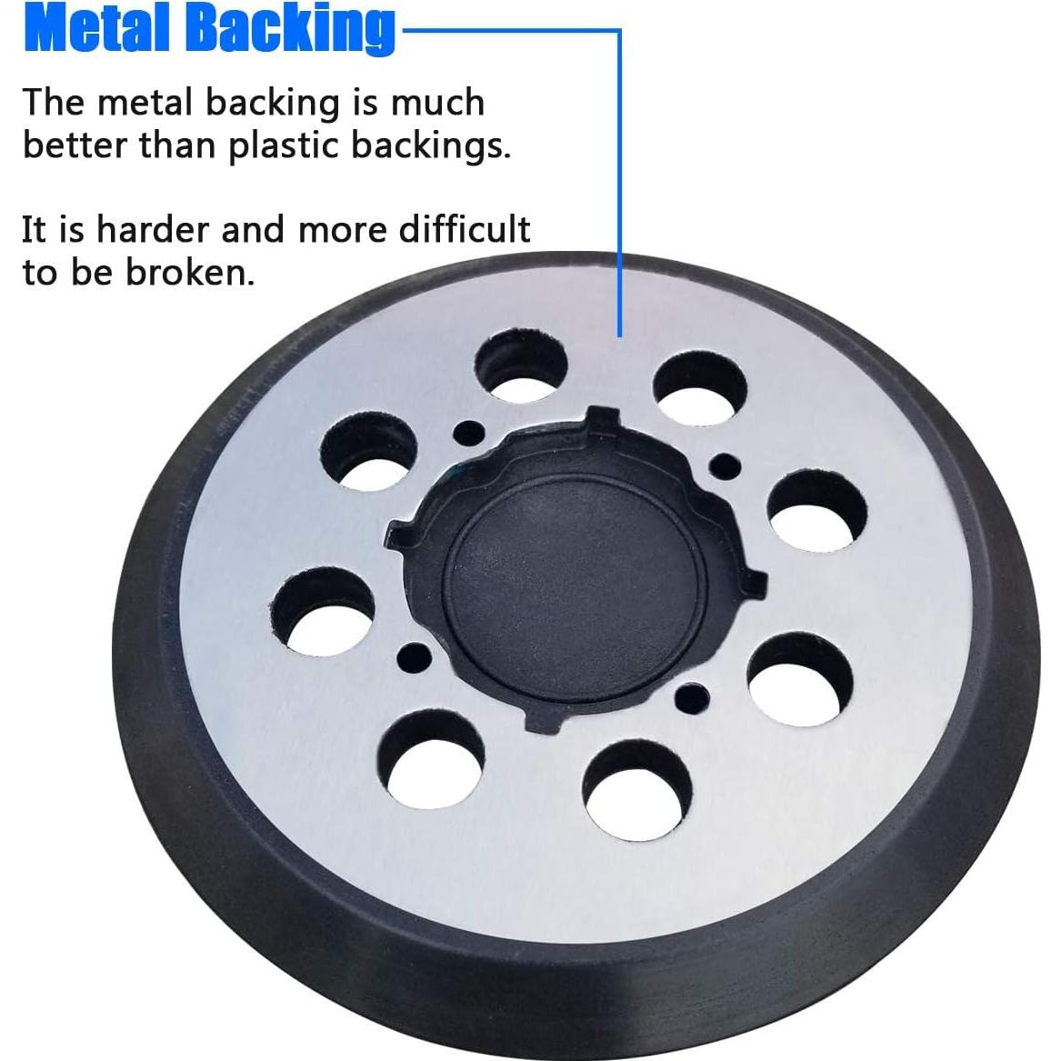 Pad de Lijado H2solution 5" (12.7 cm) para Lijadora Dewalt - Paquete de 2