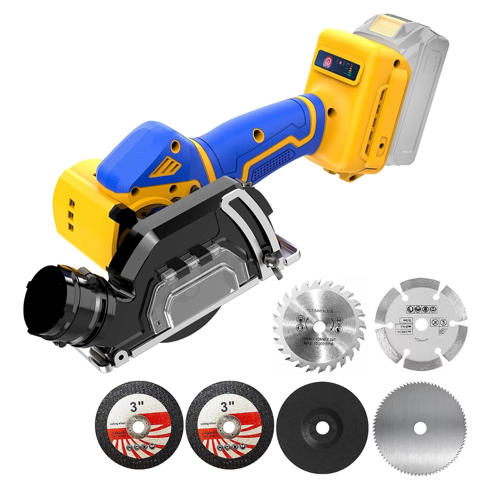 Sierra Circular Mini Inalámbrica Funnywhale 3" 19000RPM