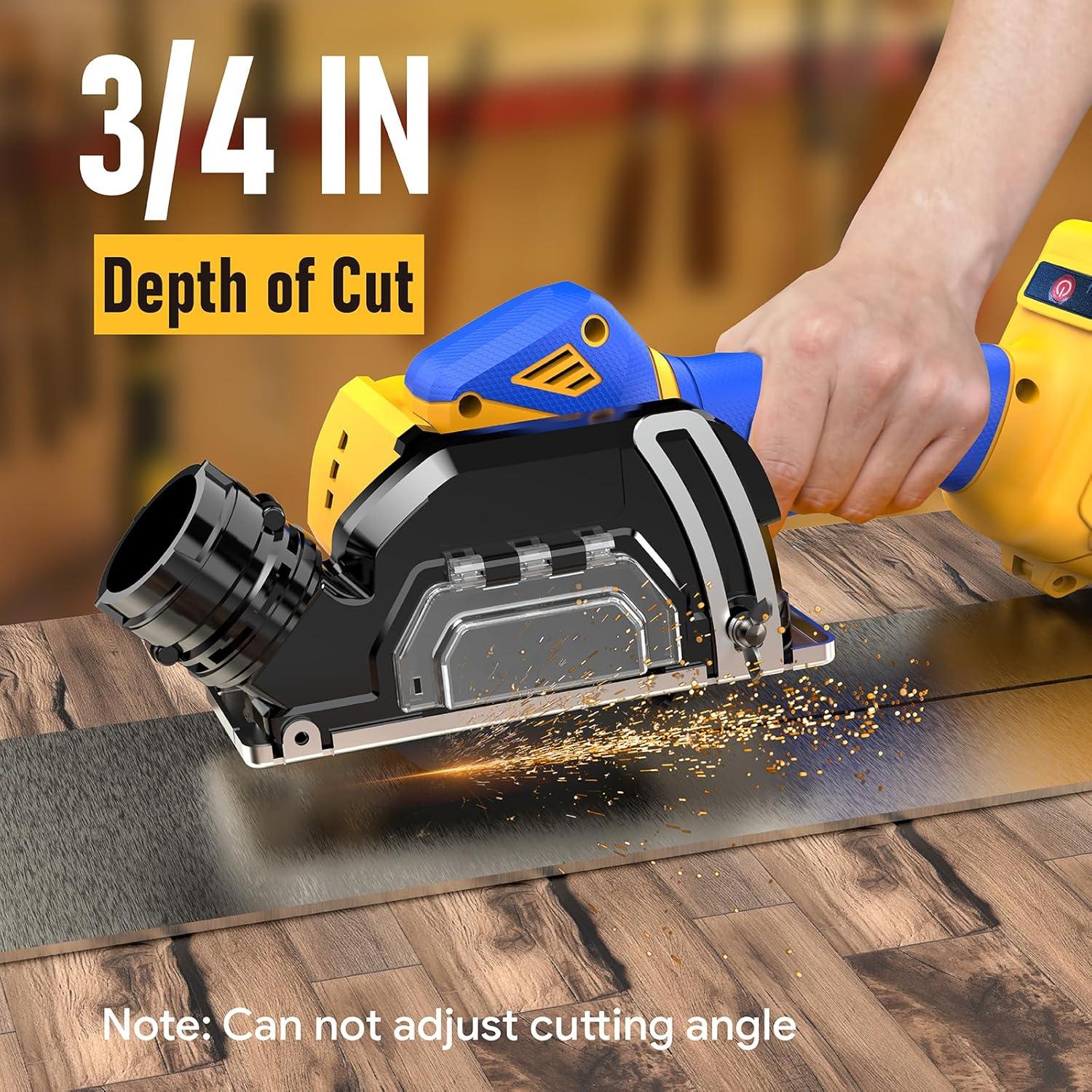 Sierra Circular Mini Inalámbrica Funnywhale 3" 19000RPM