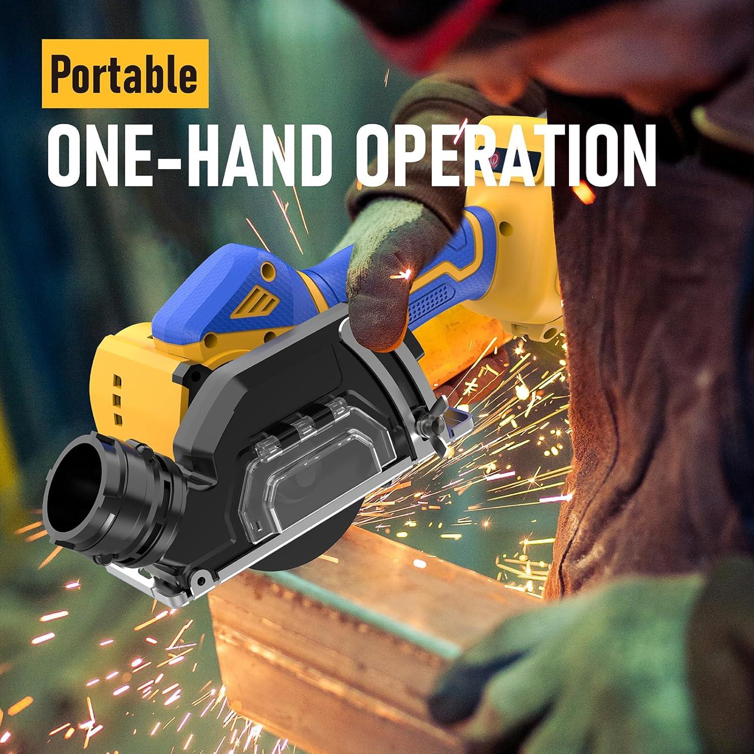 Sierra Circular Mini Inalámbrica Funnywhale 3" 19000RPM