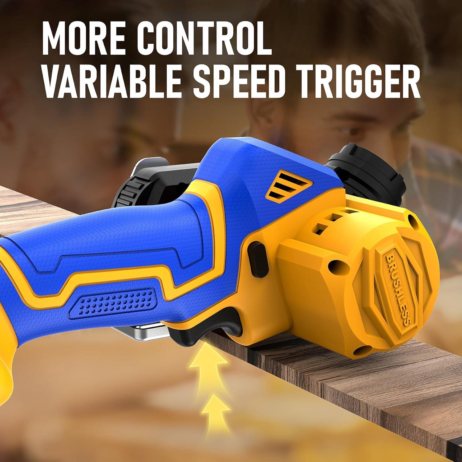 Sierra Circular Mini Inalámbrica Funnywhale 3" 19000RPM