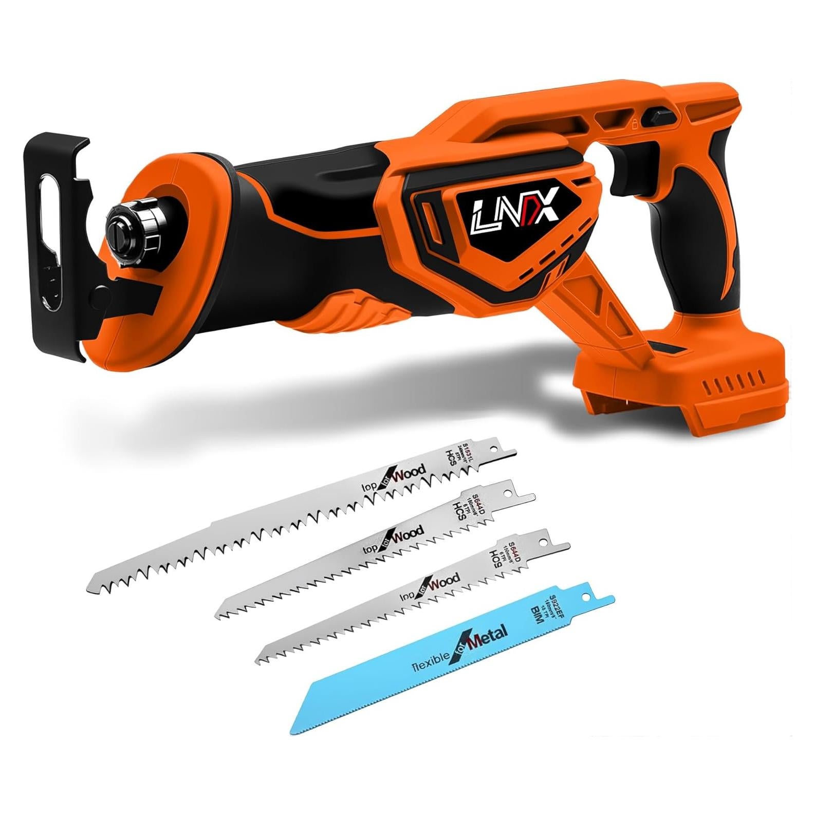 Sierra Recíproca Inalámbrica DEWALT 20V MAX, 4 Cuchillas