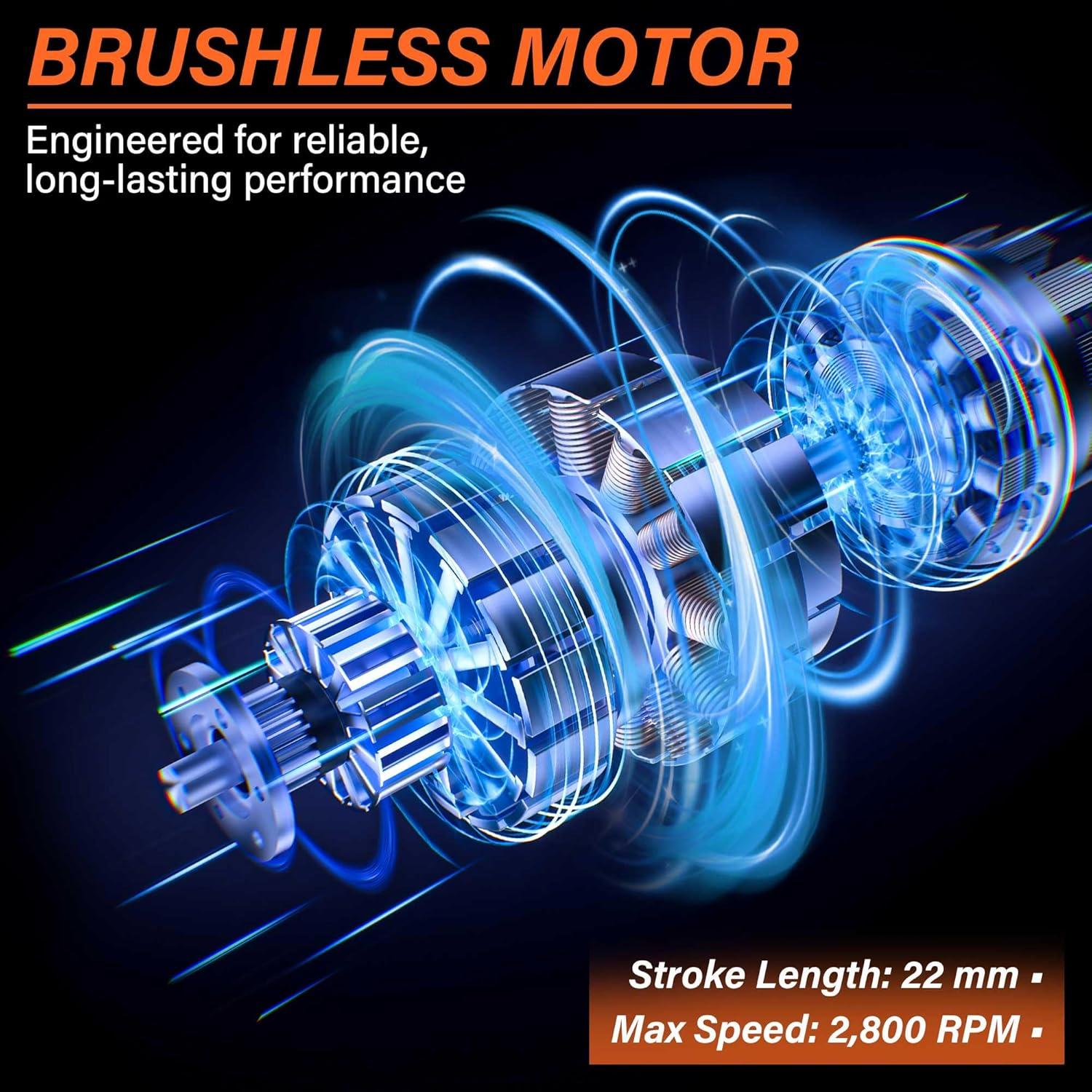 Sierra Recíproca Inalámbrica DEWALT 20V MAX, 4 Cuchillas