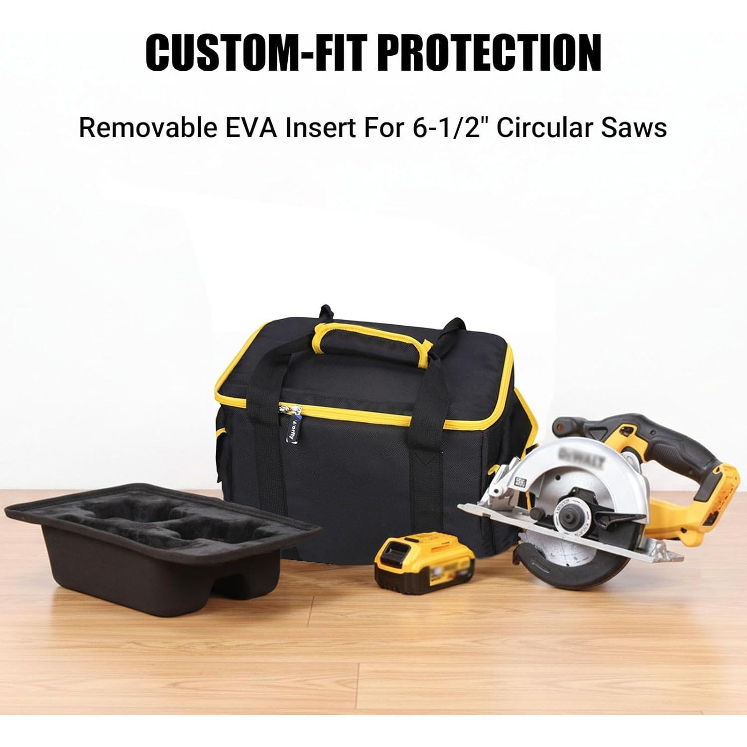 Bolsa de Herramientas DEWALT para Sierra Circular 6.5"