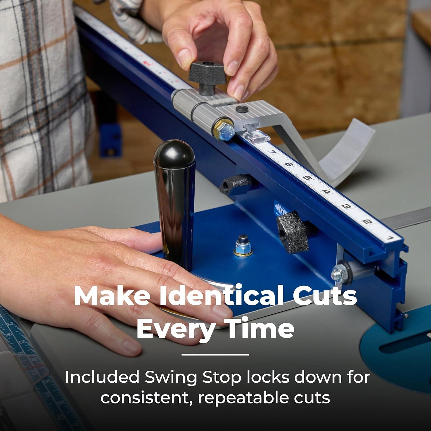 Medidor de Inglete Kreg KMS7102 - Precisión y Ajustes Rápidos