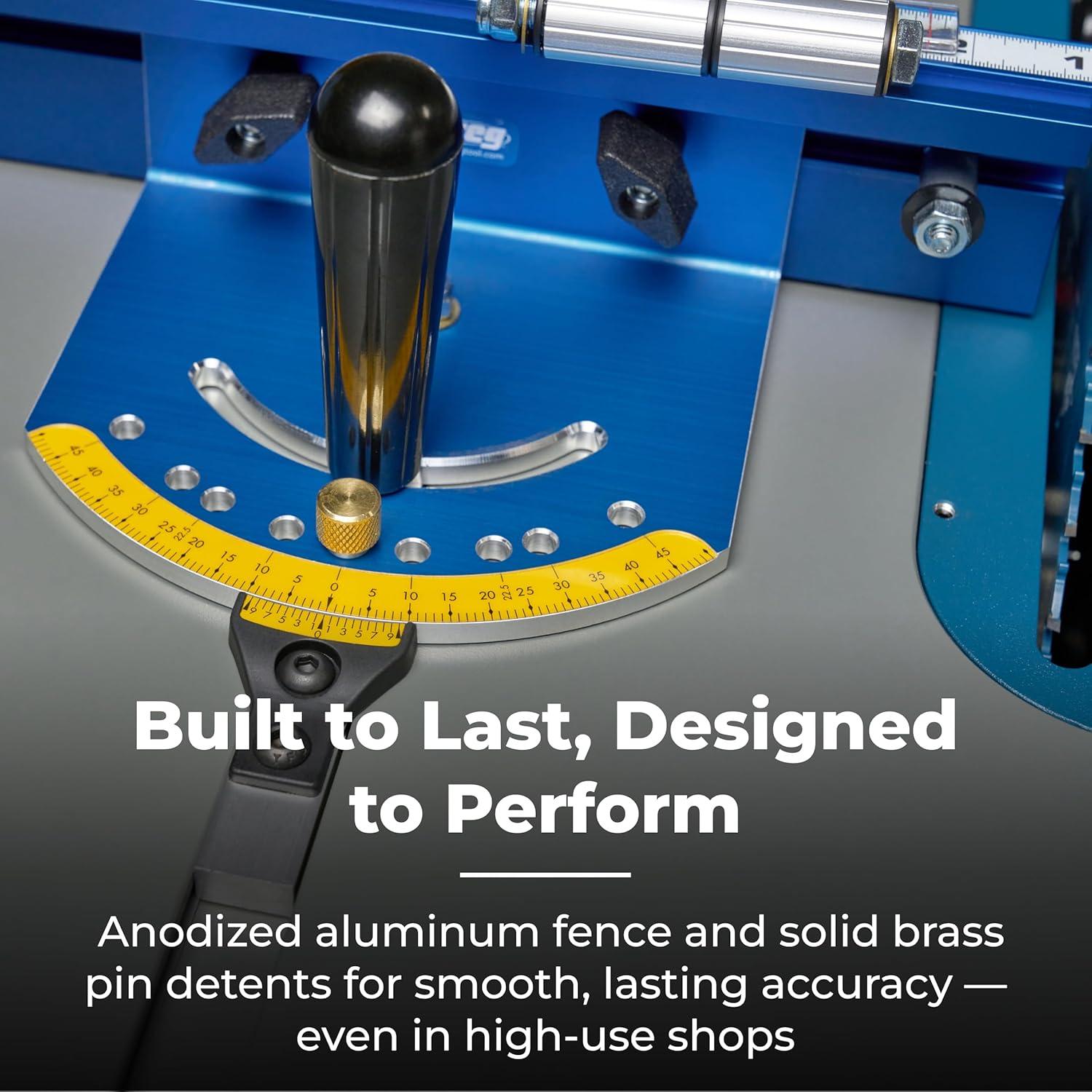 Medidor de Inglete Kreg KMS7102 - Precisión y Ajustes Rápidos