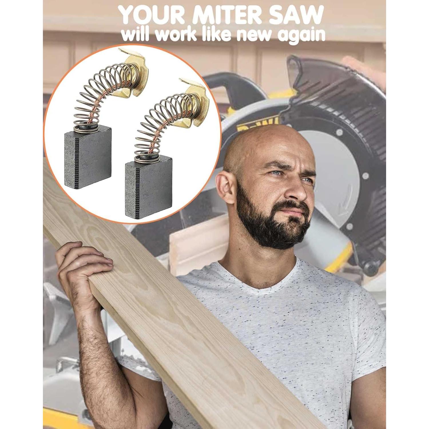 Reemplazo Cepillos de Carbono Gysxrda 614367-00 Paquete de 4