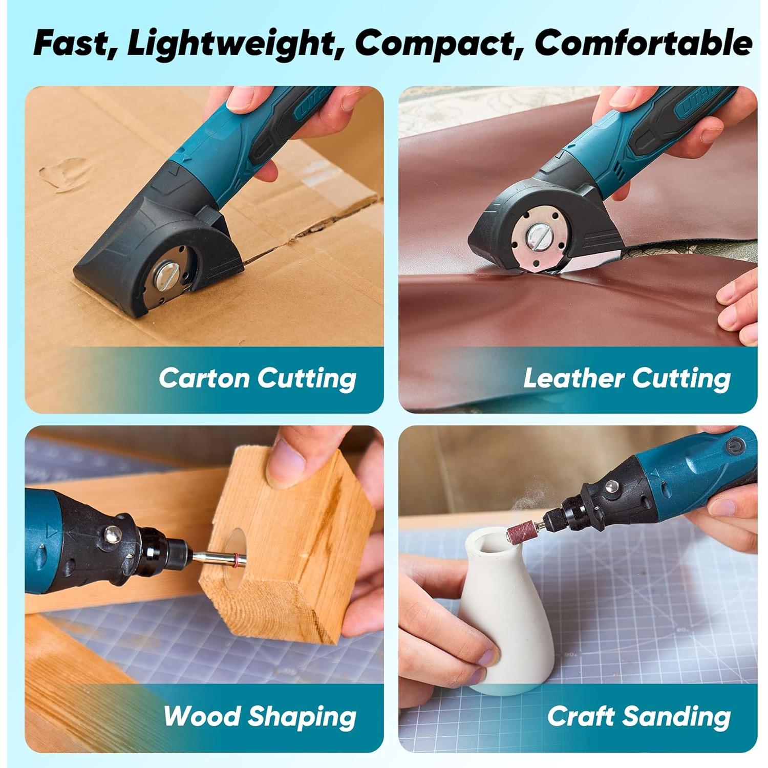 Kit de Herramientas Saker 65-en-1 4V Destornillador Eléctrico