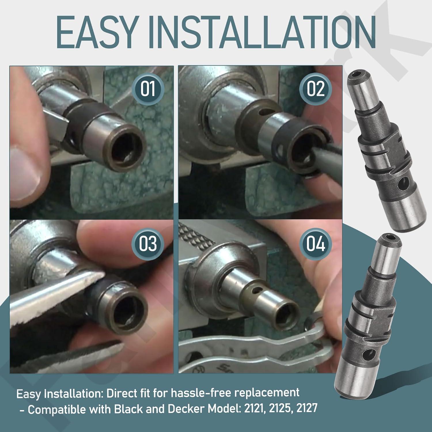 Ejes de Destornillador DeWalt 385861-00 - 2 Piezas Reemplazo