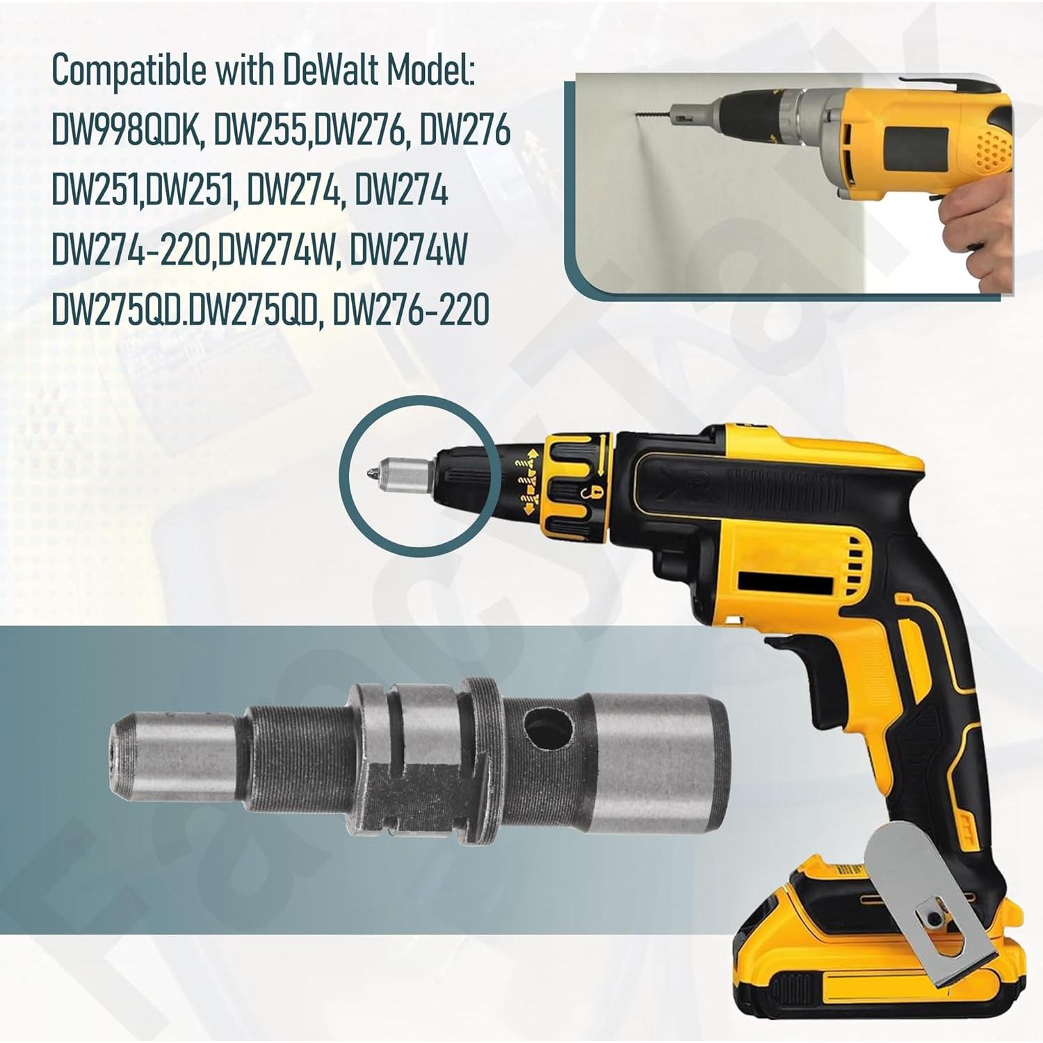 Ejes de Destornillador DeWalt 385861-00 - 2 Piezas Reemplazo