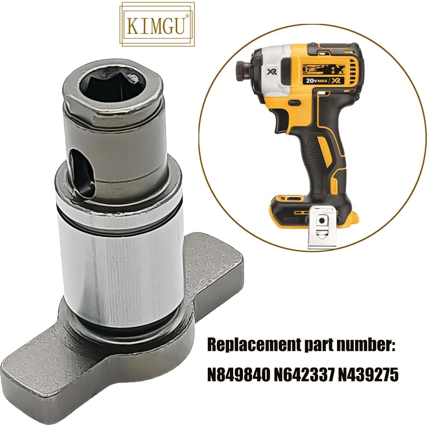 Reemplazo Anvil 1/4 para Dewalt DCF787 DCF809 DCF887 DCF888