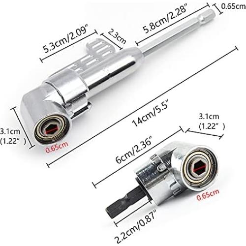 Adaptador de Broca en Ángulo Recto Jamiikury 105° Set de 3