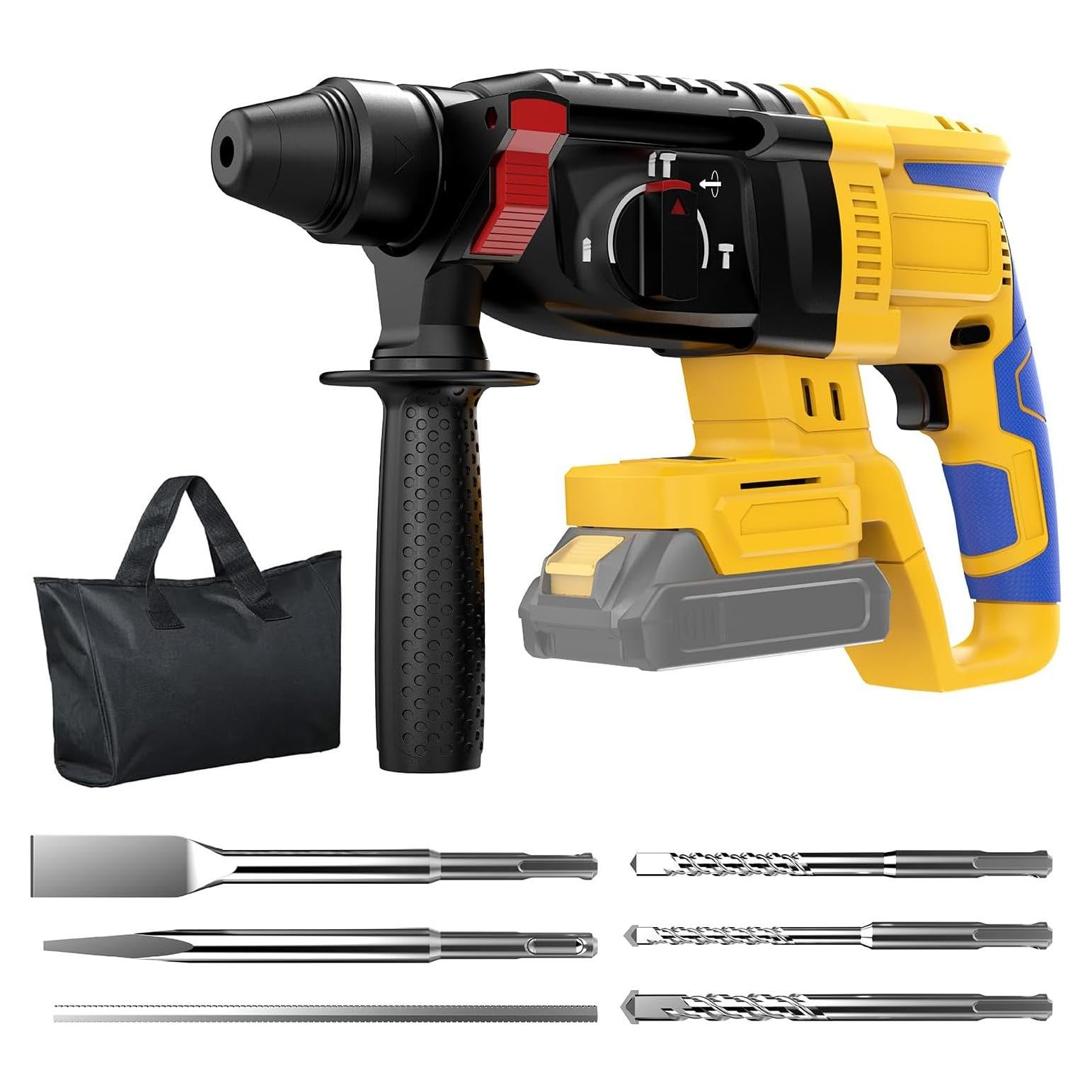 Taladro de Martillo Rotativo Inalámbrico Funnywhale iHammer 6 Plus 20V