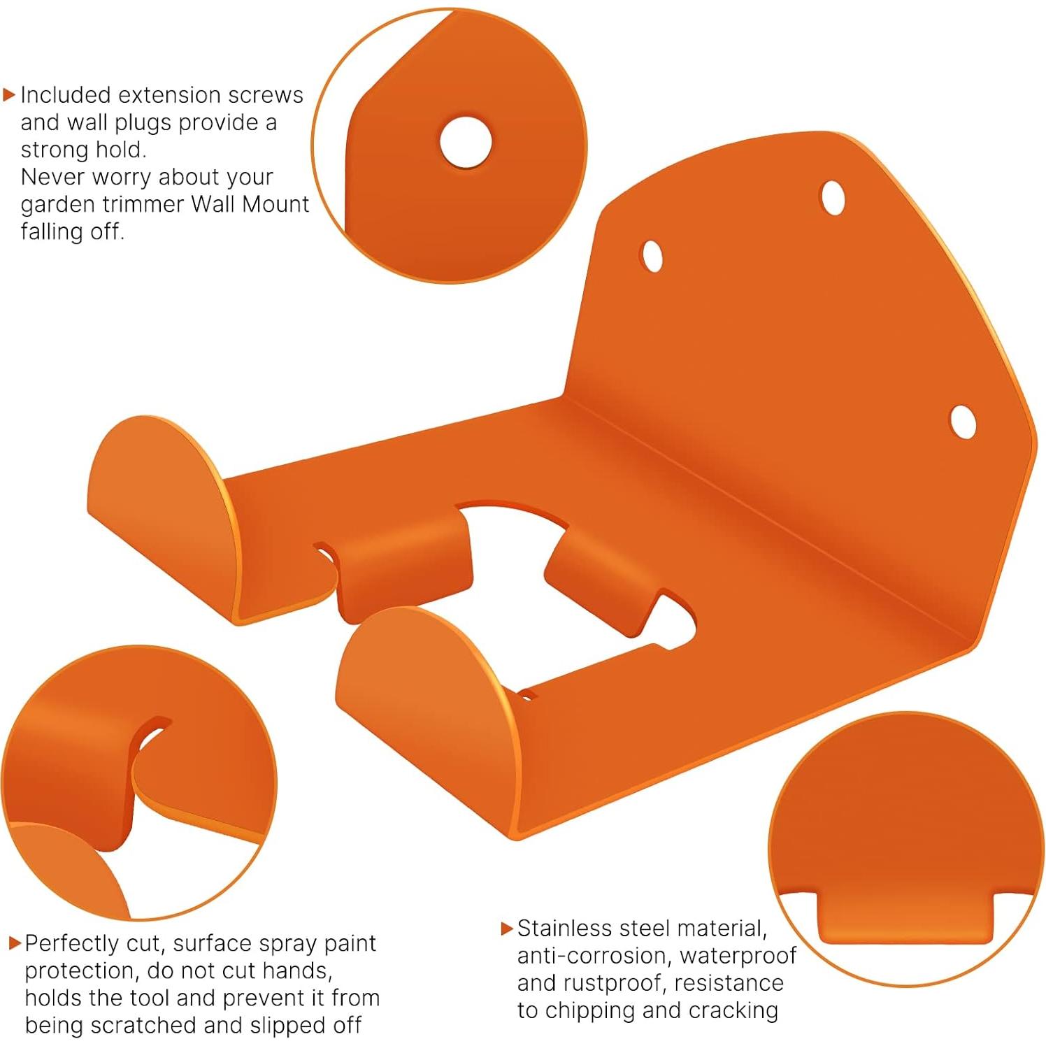 Colgador de Pared FLEXI RODS para Herramientas de Jardín - 1 Soporte