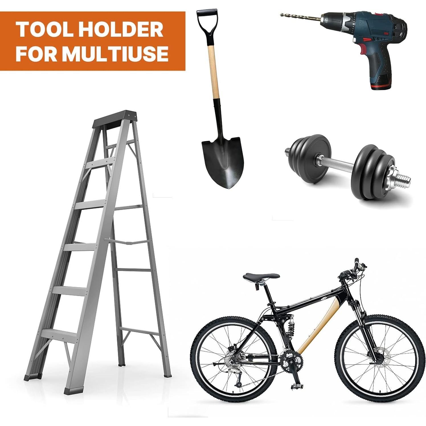 Colgador de Pared FLEXI RODS para Herramientas de Jardín - 1 Soporte